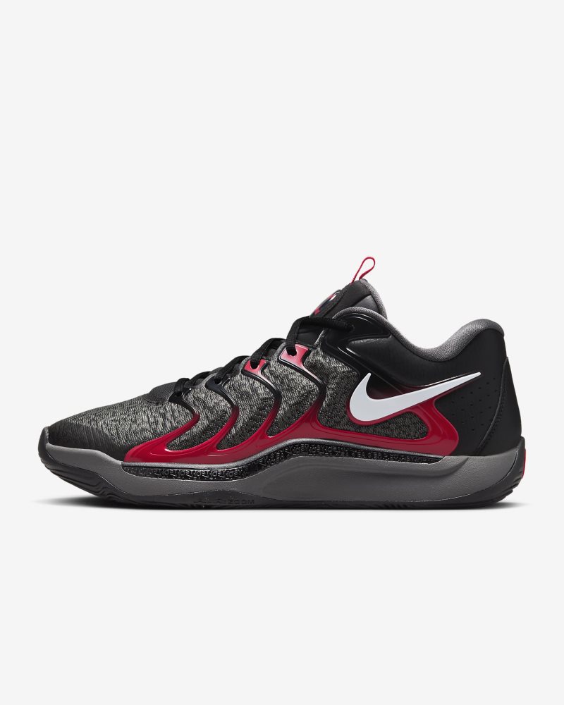 KD17 Schwarz/Iron Grey/University Red/Weiß