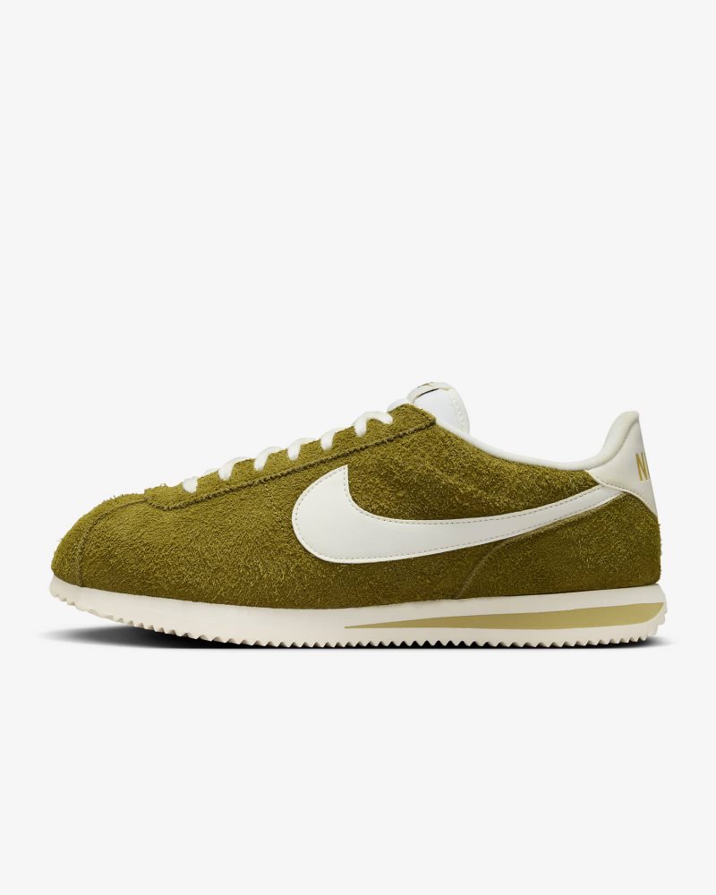 Nike Cortez SE Wildleder Pacific Moss/Infinite Gold/Musselin/Segel