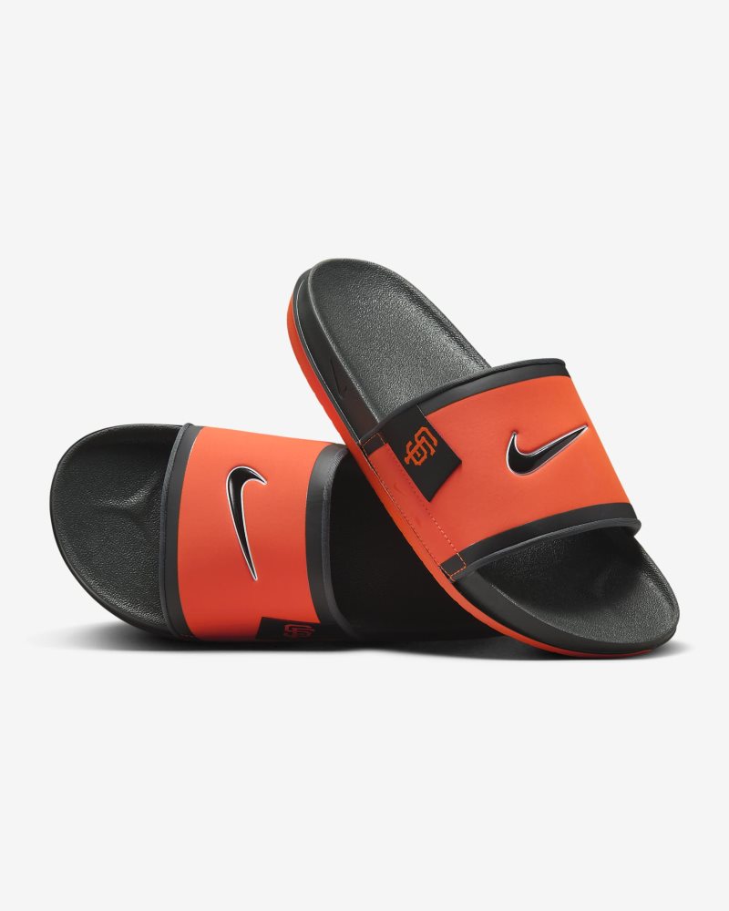 Nike Offcourt (San Francisco Giants) Team Orange/Dark Smoke Grey/Schwarz