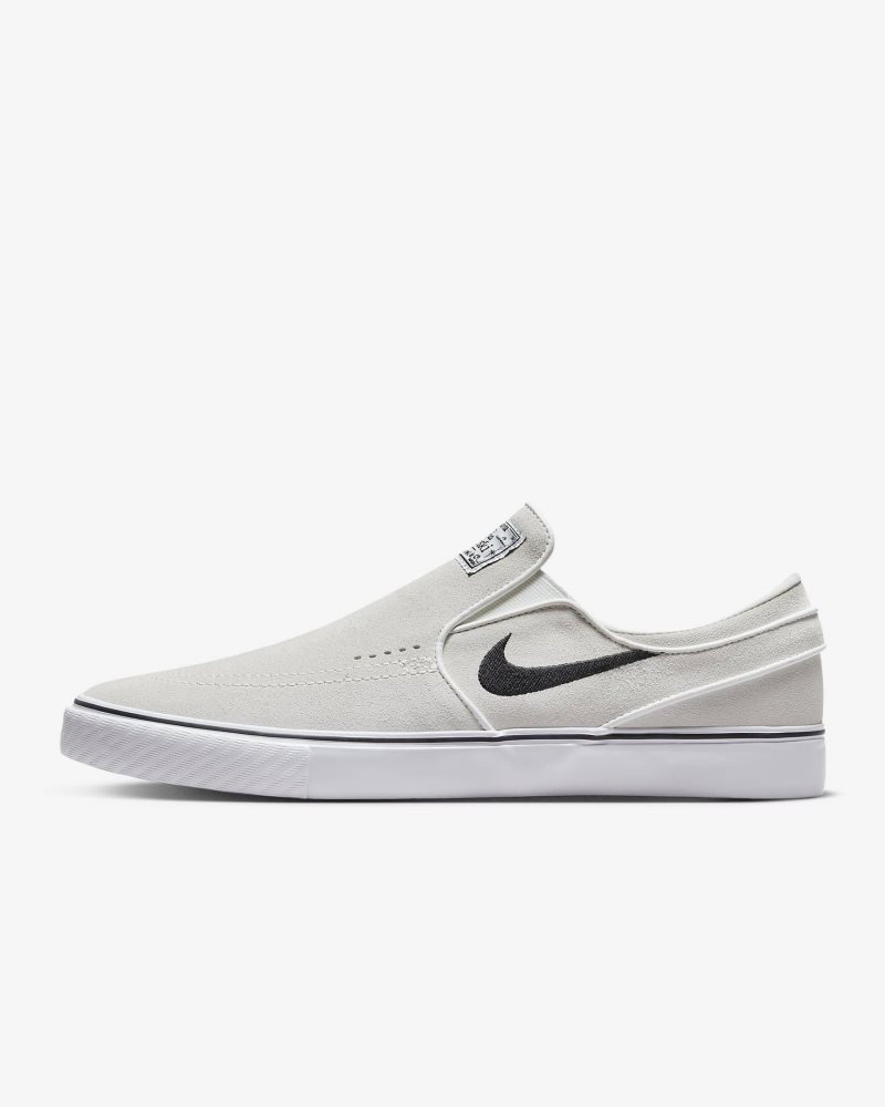 Nike SB Janoski+ Slip Summit White/Summit White/Weiß/Schwarz