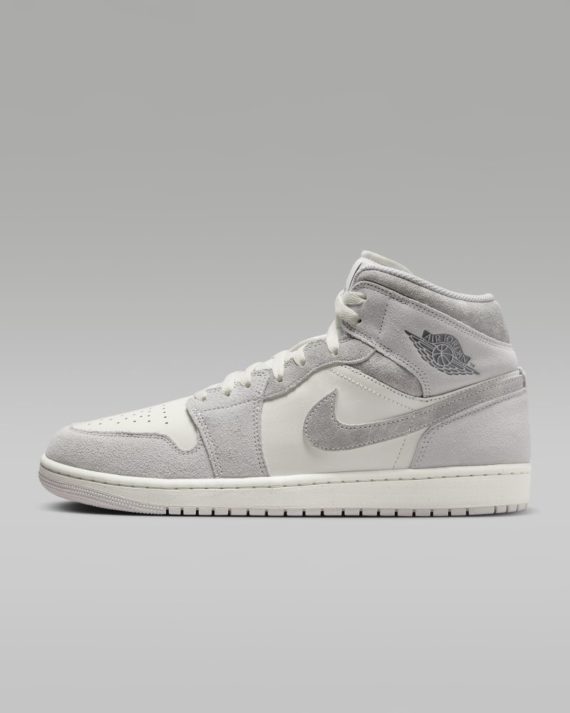 Air Jordan 1 Mid SE Neutral Grey/Sail/Smoke Grey