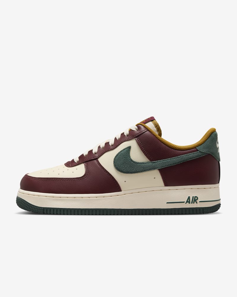 Nike Air Force 1 07 LV8 KokosnussMilch/Dunkelrot/Bronze/Vintage-Grün