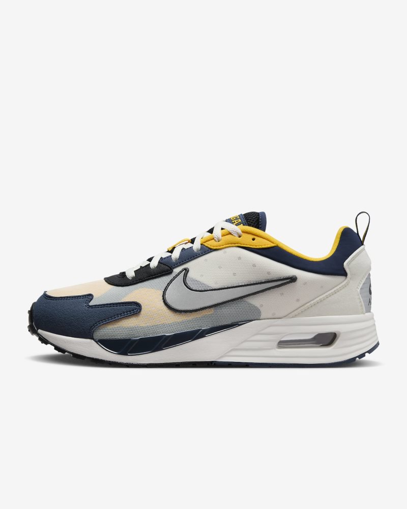 Michigan Nike Air Max Solo Schwarz/Phantom/College Navy/Metallic Silver