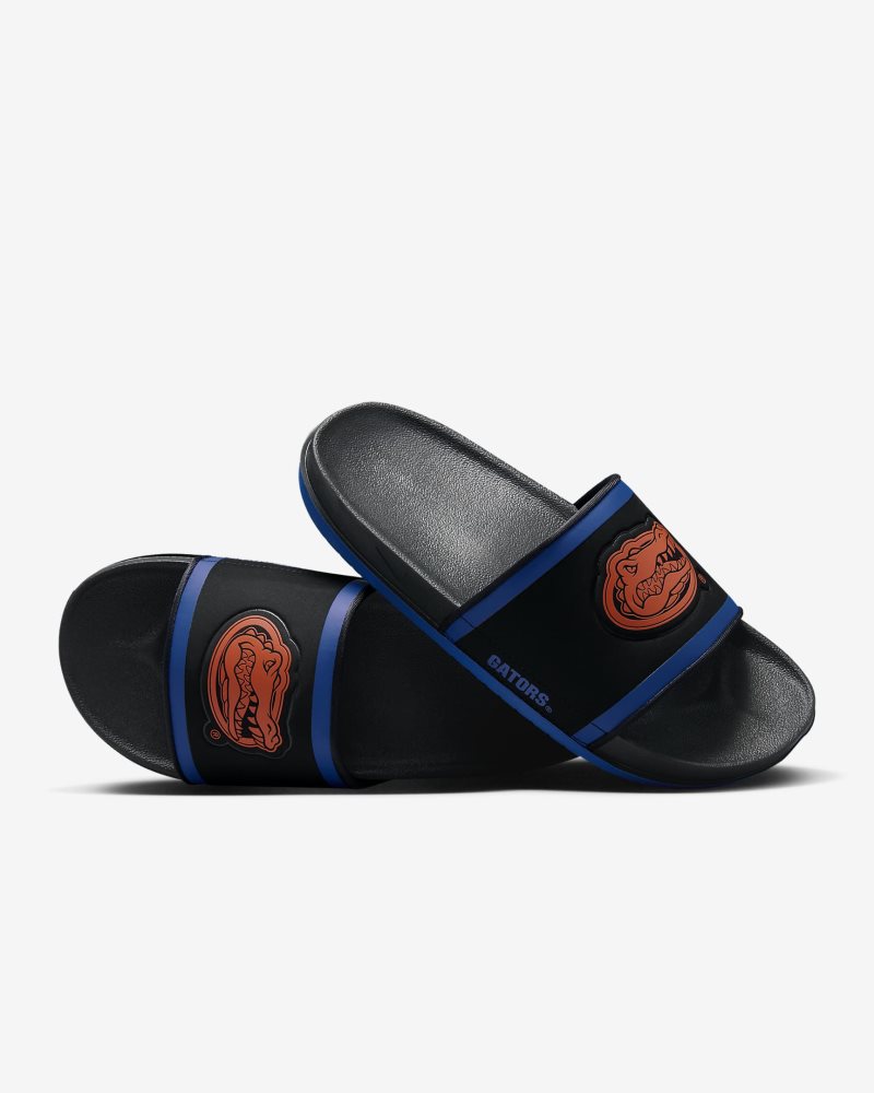 Nike Offcourt(Florida) Schwarz/Game Royal/University Orange