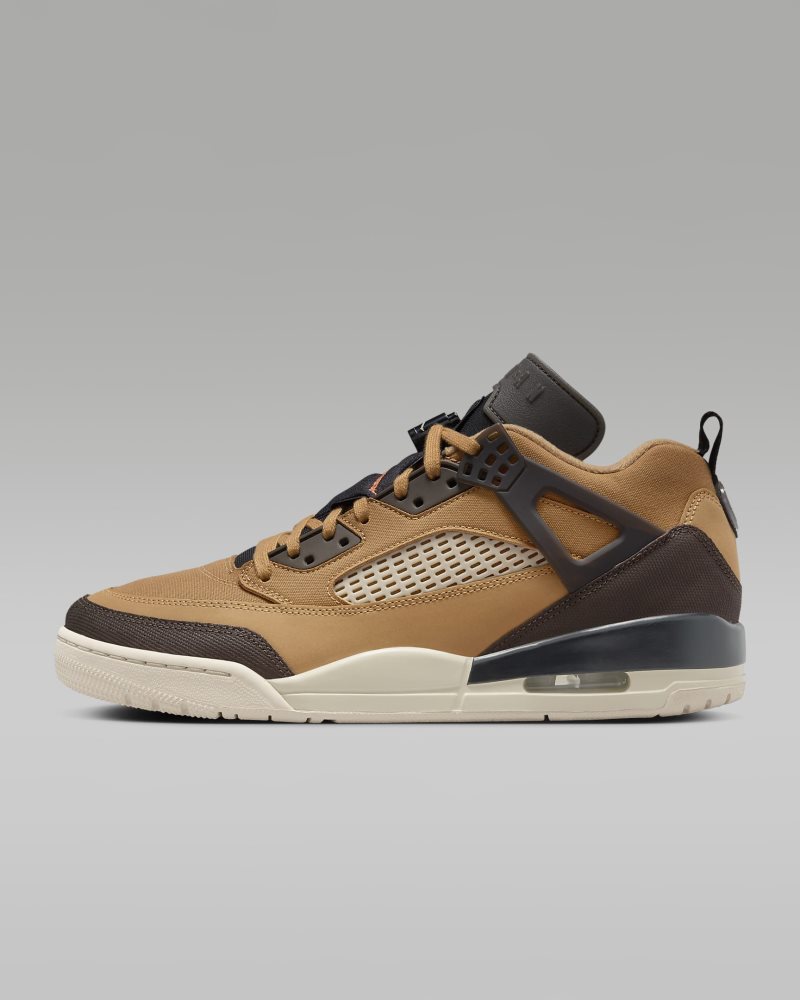 Jordan Spizike Low Flax/Schwarz/Sanddrift/Barockbraun