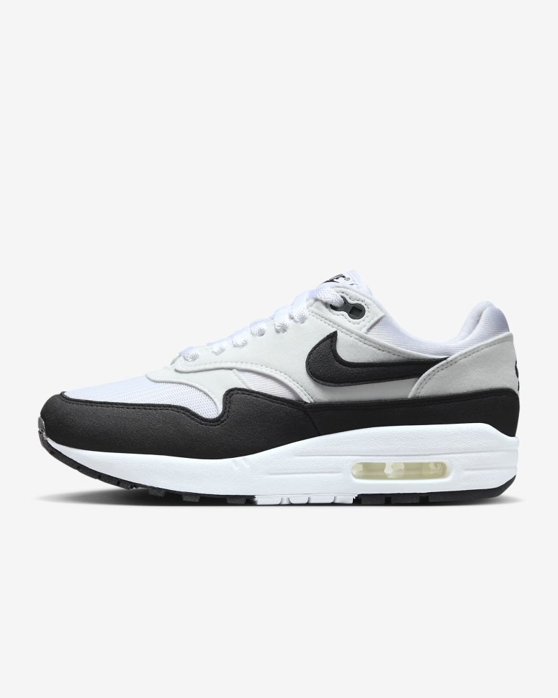 Nike Air Max 1 Weiß/Gipfelweiß/Schwarz