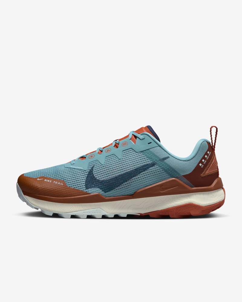 Nike Wildhorse 8 Denim Türkis/Dark Russet/Vintage Coral/Midnight Navy