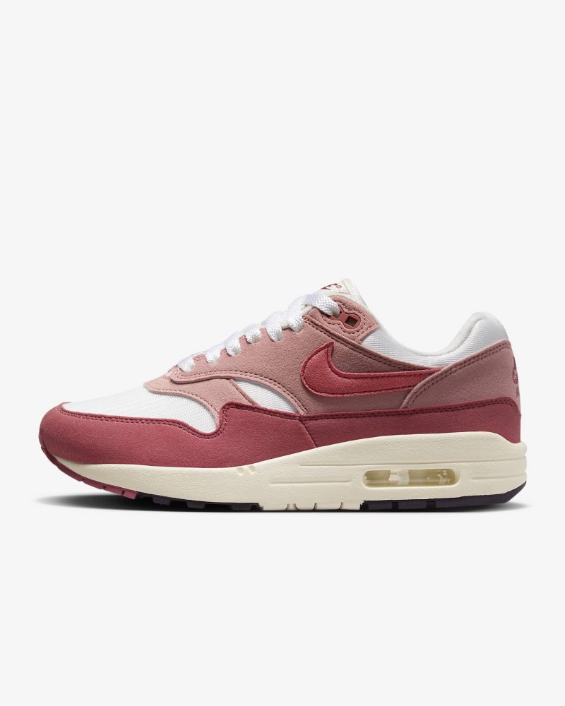 Nike Air Max 1 Segel/Roter Sternenstaub/Kokosmilch/Zeder