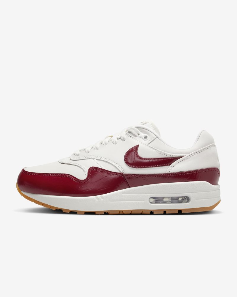 Nike Air Max 1 LX Sail/Sail/Gum Light Brown/Team Red