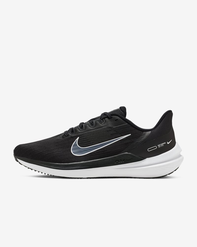 Nike Winflo 9 Schwarz/Dark Smoke Grey/Weiß