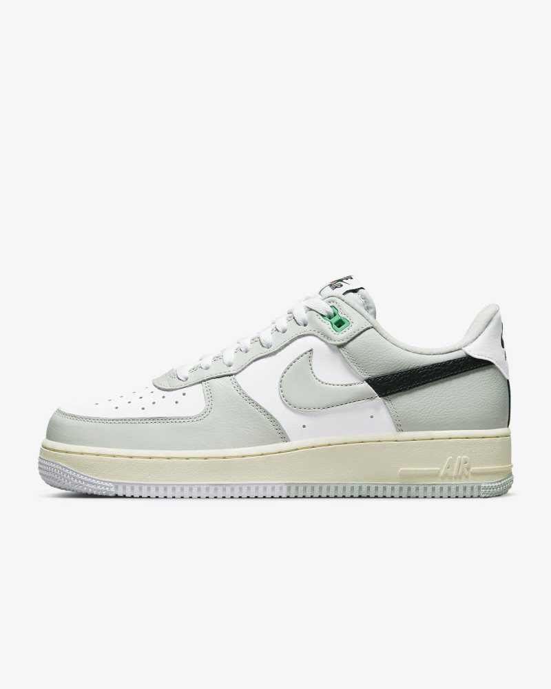 Nike Air Force 1 07 LV8 Light Silver/LightSilber/Weiß/Schwarz