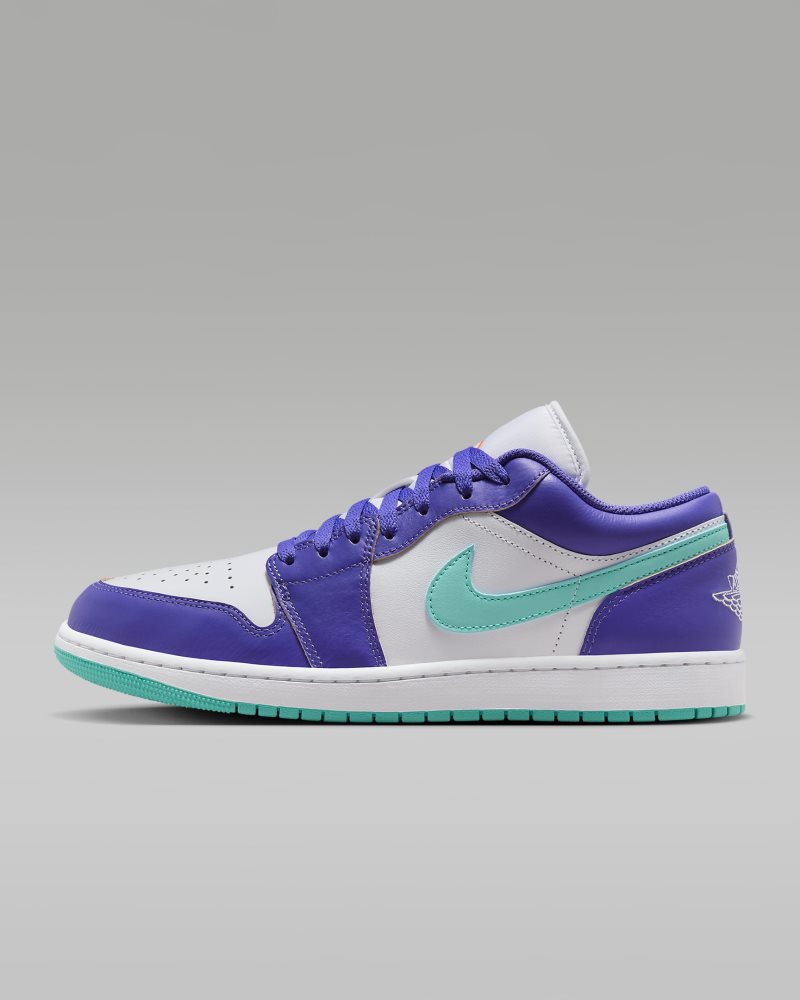 Air Jordan 1 Low SE Psychic Purple/Weiß/Cone/Hyper Jade