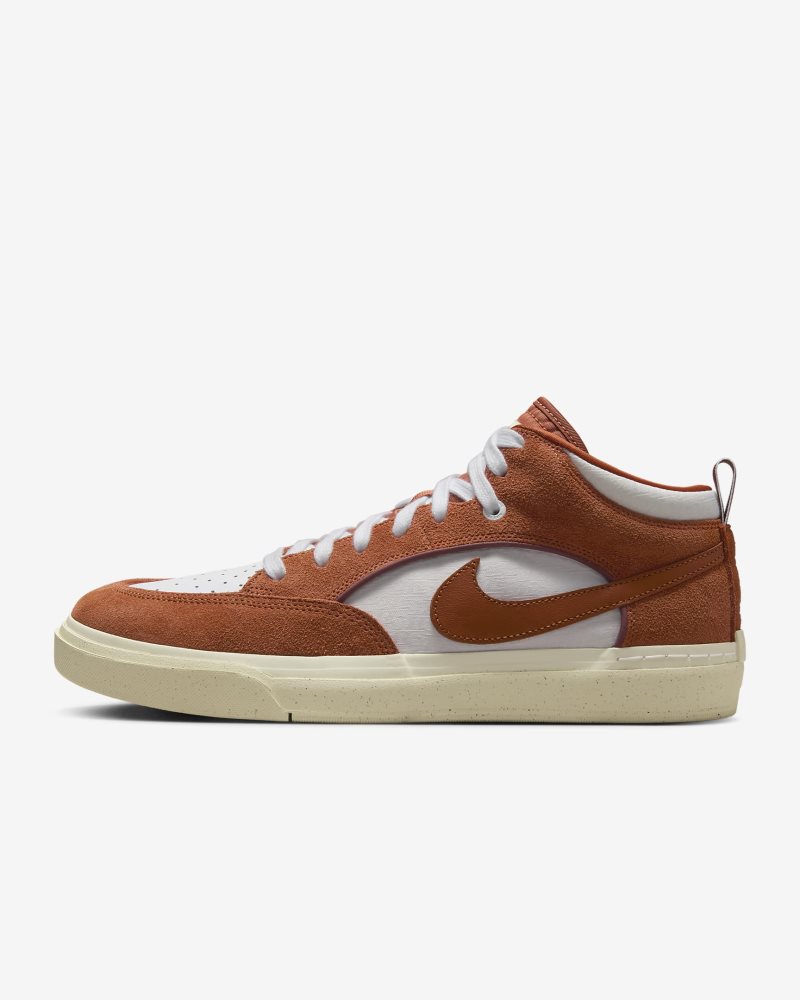 Nike SB React Leo Dark Russet/Weiß/Dark Pony/Dark Russet